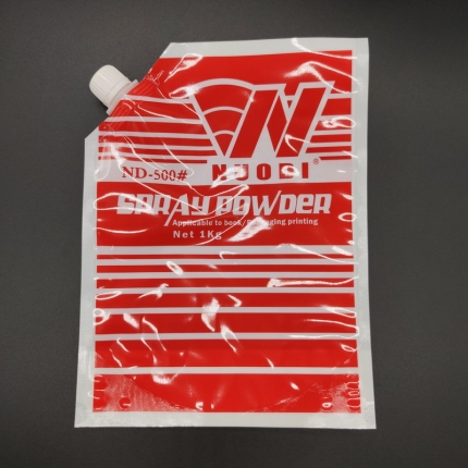 Special shaped three side seal with suction nozzle